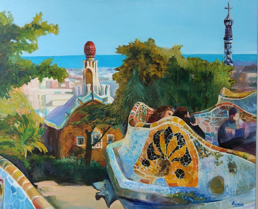 Vista desde el Parque Güell Vista desde el parque Güell